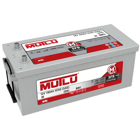 Mutlu 25 Plate Heavy Duty Car Battery 150AH Auto Supply Master