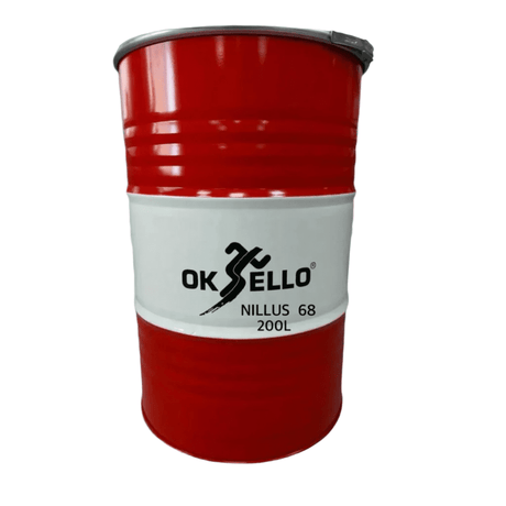 Oksello Nillus 68 Hydraulic Oil - 200L Auto SupplyMaster