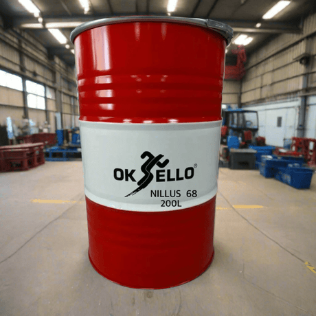 Oksello Nillus 68 Hydraulic Oil - 200L Auto SupplyMaster
