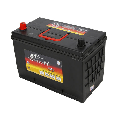 S&T Power Car Battery 12V 80AH DIN - DIN80MF Auto Supply Master