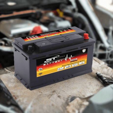 S&T Power Car Battery 12V 88AH DIN - DIN88MF Auto Supply Master