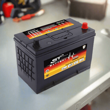 S&T Power Car Battery 12V/90AH JIS - N90MF Auto Supply Master