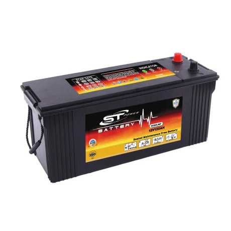 S&T Power Heavy Duty Truck Battery 12V 120AH DIN - N120MF Auto Supply Master