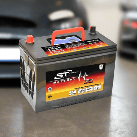 S&T Power Motorcycle Battery 12V 70AH JIS - 80D26LMF Auto Supply Master