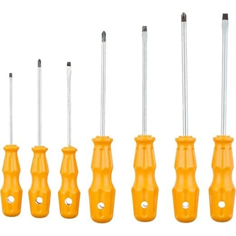 SGS 7 Pieces Screwdriver Set Yellow Series - SGS1050 Auto Supply Master