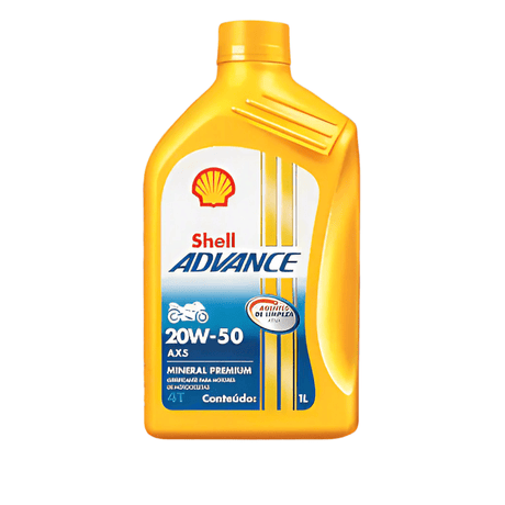 Shell Advance AX5 Engine Oil 1L - 20W-50 Auto Supply Master