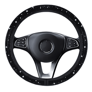 Sparkly Diamond Universal Car Steering Wheel Cover Auto SupplyMaster