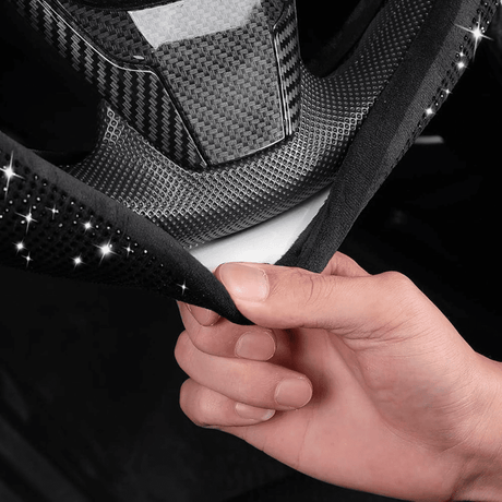 Sparkly Diamond Universal Car Steering Wheel Cover Auto SupplyMaster