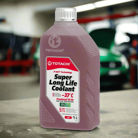 Totachi Super Long Life Coolant Red -37°C 50/50 - 1L & 4L Auto Supply Master