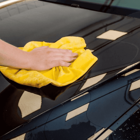 Triple Action Auto Cleaning Kit - Engine Cleaner, Car Interior Cleaner & Car Drying Towel Auto SupplyMaster