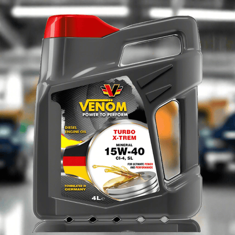 Venom Turbo X-Trem Diesel Engine Oil 5L/20L - SAE 15W-40 Auto Supply Master