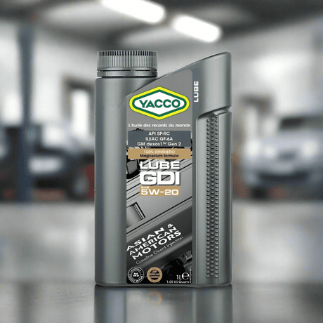 Yacco 100% Synthetic Engine Oil 1L/4L - LUBE GDI SAE 5W20 Auto Supply Master