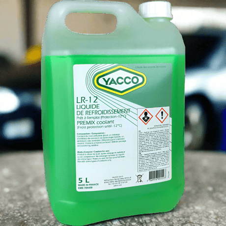 Yacco Anti Freeze Coolant 5L/208L - LR-12 Auto Supply Master