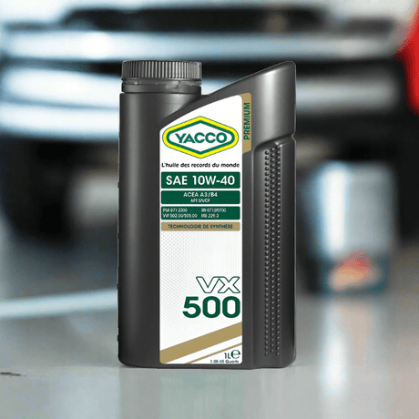 Yacco VX Premium Synthetic Engine Oil 1L/5L - VX 500 SAE 10W40 Auto Supply Master