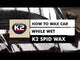 K2 Spid Car Wax Spray - 750ml